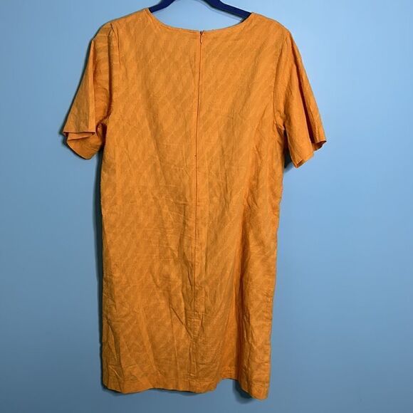 PEPALOVES ADELE DRESS - MUSTARD - Picture 8 of 9